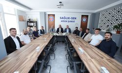 Sağlık-Sen Genel Başkanı Doğan Niğde teşkilatıyla buluştu