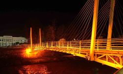 İkinci yaya köprüsü yenilenerek hizmete açıldı