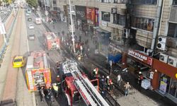 İşyerinde çıkan yangın söndürüldü