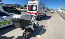 Otomobil motokuryeye arkadan çarptı: 1 yaralı
