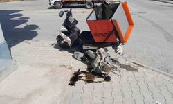 Otomobil ve motosiklet çarpıştı: 1 yaralı