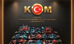 Gümrük kaçağı 88 parça matkap ve testere seti ele geçirildi