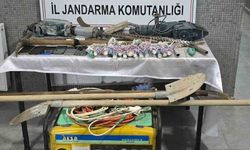 Kaçak kazı yapan 6 şüpheli suçüstü yakalandı