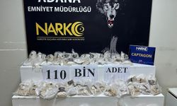 Otomobilden 110 bin uy*uşturucu hap çıktı