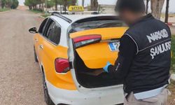 Ticari takside 2 kilo 100 gram skunk ele geçirildi