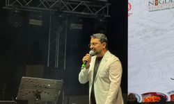 Niğde Gastronomi Festivali’nde Ömer Faruk Bostan sahne aldı