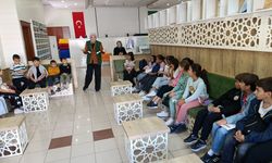 Melikşah Ortaokulu öğrencilerine bağımlılık farkındalığı