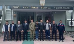 Türk Harb-İş Sendikası’ndan Yarbay Çelik’e ziyaret