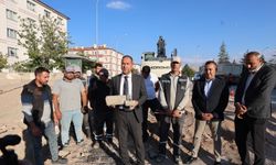 Başkan Özdemir, Özbelde’de altyapı çalışmalarını inceledi