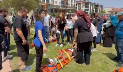 Aksaray’da 2 otomobil çarpıştı: 4 yaralı