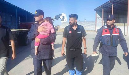 Kaybolan 2.5 yaşındaki kız çocuğu bulundu