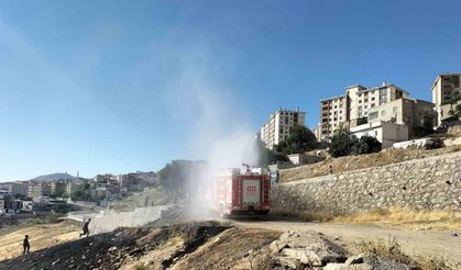 Çocuklar yangına neden oldu