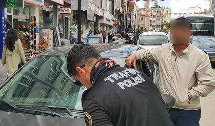 Sahte ehliyet ibraz etti, gözaltına alındı