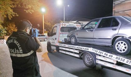 Çaldığı otomobil ile polise yakalandı
