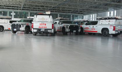 Yerli üretim arama-kurtarma araçları teslim edildi