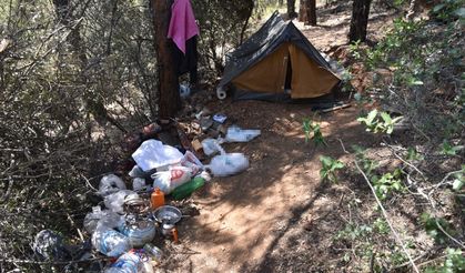 7 ay ormanda saklandı