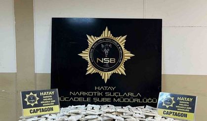 600 bin adet uyuştur *ucu hap ele geçirildi