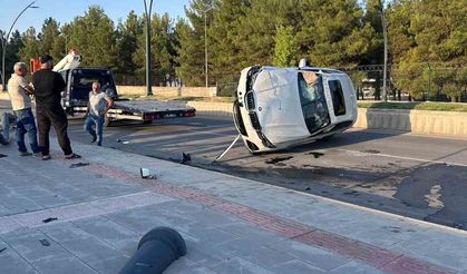 Trafik kazası: 1 yaralı