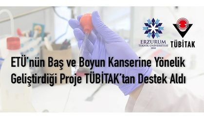 Baş ve boyun kanserine yönelik geliştirilen proje