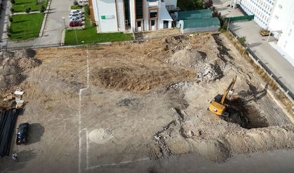 200 kişilik spor salonu için ilk kazma vuruldu