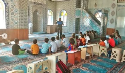 Çocuklara güvenli yaşamın temelleri anlatıldı