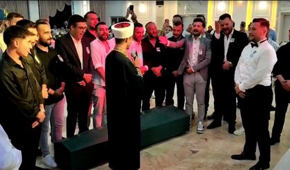 Damada ölmeden cenaze töreni düzenlediler
