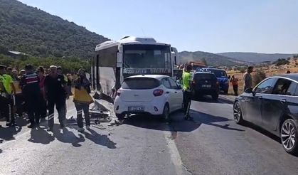 3 aracın karıştığı zincirleme kaza: 1 ölü, 3 yaralı