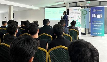 Liseli gençlere afet ve iklim bilinci aşılandı