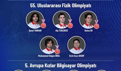 Olimpiyatlara katılan gençler, ödül kazandı