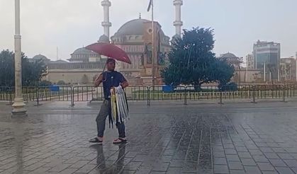 Önce sağanak etkili oldu ardından güneş açtı