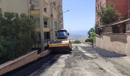 Belediye yol onarımları için kolları sıvadı
