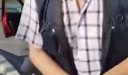 Trafikte tartışma bıçaklı tehdide dönüştü