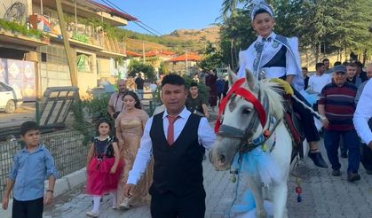 Unutulmayan geleneklerle sünnet düğünü gerçekleştirildi