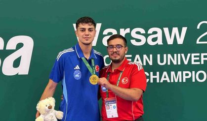 Kickbokscu Avrupa şampiyonu oldu