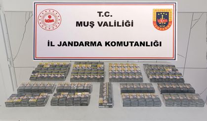 Kaçak sigara operasyonunda 270 paket ürün ele geçirildi