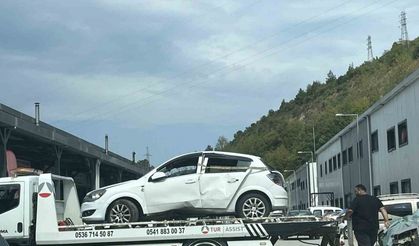 Araca giren arı, kazaya yol açtı: 2 yaralı