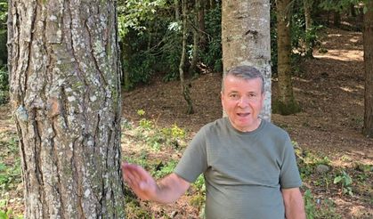 Bin 200 kilometre uzaktan gelip diktiği fidanlar orman oldu