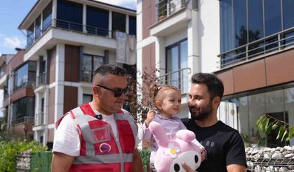 Her gün çöp kamyonunu bekleyen Melisa’ya sürpriz