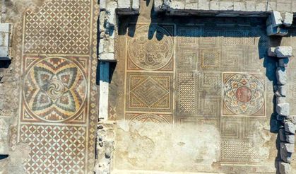 İç Anadolu’nun en büyük mozaik yapısında mezarlar bulundu