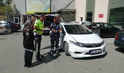 Kalp krizi geçiren sürücü 7 araca çarptı