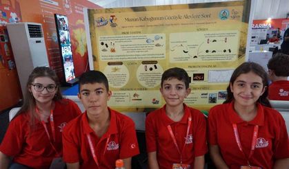 Minik kaşiflerin parlak fikirleri TEKNOFEST’İN gözdesi oldu