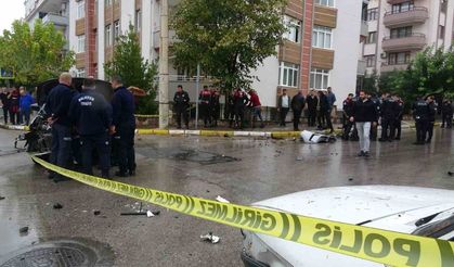 Polisten kaçtı ortalığı birbirine kattı