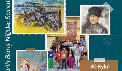 Uluslararası Art 'N’iğde Çalıştay eserleri sergisi sanatseverlerle buluşuyor