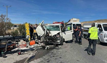 Yozgat’ta trafik kazası: 5 yaralı