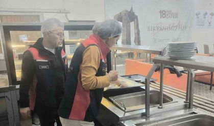 KYK yurt yemekhaneleri eş zamanlı denetlendi