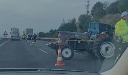 Zincirleme kaza: 1 ölü, 8 yaralı