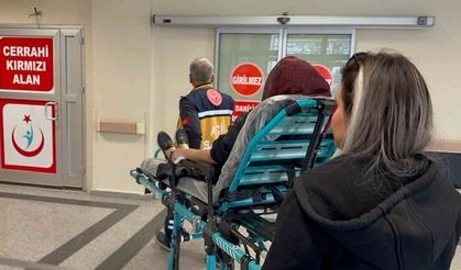 Devrilen elektrikli bisikletin sürücüsü yaralandı