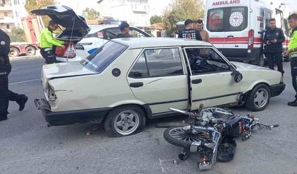 Hatalı sollama kaza getirdi: 2 yaralı