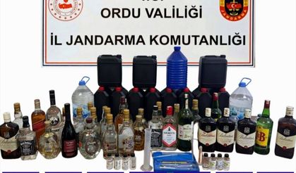 Jandarmadan yılbaşı öncesi sahte alkol denetimi