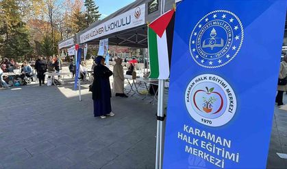 Gazze için hayır panayırı düzenlendi
